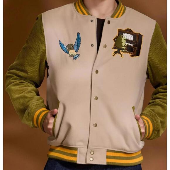Other - Over the Garden Wall Varsity Jacket Wirt / Greg Green Size L Large 40-42" Chest